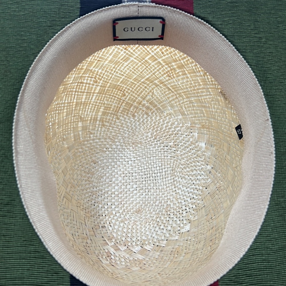 Authentic Gucci Woven sun hat - Picture 5 of 8